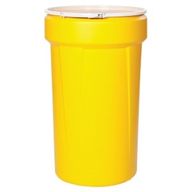 SpillTech 55 Gallon Open Head Poly Drum with Ring (24" L x 24" W x 40" H)