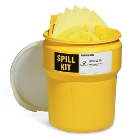 SpillTech HazMat 10-Gallon Spill Kit (Ext. dia. 15" x 18.3" H)