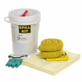 SpillTech HazMat 5-Gallon Spill Kit (Ext. dia. 12" x 16.75" H)