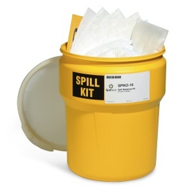 SpillTech Oil-Only 10-Gallon Spill Kit (Ext. dia. 15" x 18.3" H)