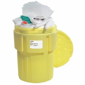 SpillTech Oil-Only 95-Gallon OverPack Salvage Drum Spill Kit (Ext. dia. 31.75" x 41.5" H)