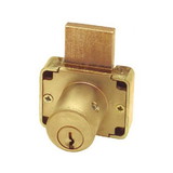 Olympus Lock 600Dw Us4 Ka #4T21579 Pin Tumbler Drawer Lock, 1-3/8