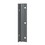 Don-Jo LP-307-SL Storefront Latch Protector, Steel Silver Coated, Price/each