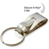 Lucky Line 40412 Secure-A-Key Clip-On Belt Clip (12/Card)