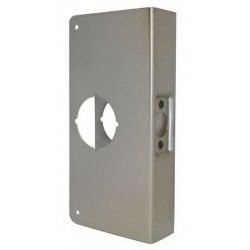 Don-Jo 1-S-Cw Install-A-Lock Deadbolt/Kik Door Reinforcer, 2-3/8" Backset, For 1-3/8" Doors, Stainless Steel