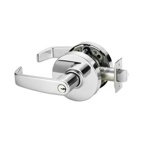 Sargent 28-60-10G05-Ll-26D Grade 1 Entry Lever, Large Format Ic With Removable Disposable Construction Core, 2-3/4" Backset, Satin Chrome