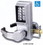 KABA E2031LL-626-41 E-Plex Electronic Pushbutton Cylindrical Lever Lock, Satin Chrome