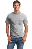 Gildan® - Ultra Cotton® 100% Cotton T-Shirt with Pocket - 2300