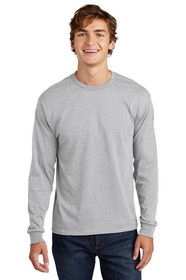 Custom Hanes&#174; Essential-T 100% Cotton Long Sleeve T-Shirt - 5286