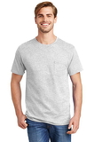 Hanes® - Authentic 100% Cotton T-Shirt with Pocket - 5590