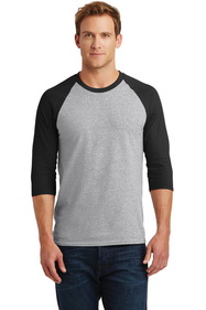 Custom Gildan 5700 Heavy Cotton 3/4-Sleeve Raglan T-Shirt