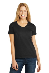 Custom Hanes 5780 Ladies ComfortSoft V-Neck Tee