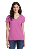 Gildan® Ladies Heavy Cotton™ 100% Cotton V-Neck T-Shirt - 5V00L