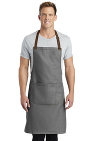 Custom Port Authority A800 Market Full-Length Bib Apron