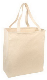 Port Authority B110 Ideal Twill Over-the-Shoulder Grocery Tote