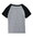 Bella+Canvas 1201 Women's Micro Rib Raglan Baby Tee