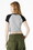 Bella+Canvas 1201 Women's Micro Rib Raglan Baby Tee