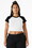 WHITE/ BLACK