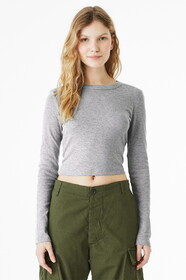 Bella+Canvas BC1501 Women's Micro Rib Long Sleeve Baby Tee