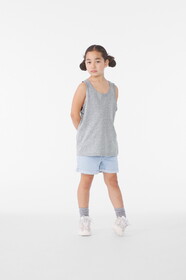 Bella+Canvas 3480YCVC Youth Heather CVC Tank