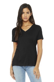 Bella+Canvas BC6405 Women's Relaxed Jersey Short Sleeve V-Neck Tee