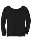 BELLA+CANVAS ® Women's Sponge Fleece Wide-Neck Sweatshirt - 7501