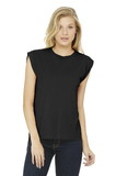BELLA+CANVAS ® Women's Flowy Muscle Tee With Rolled Cuffs - 8804