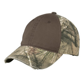 Port Authority C807 Camo Cap with Contrast Front Panel