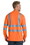 CornerStone CS409 ANSI 107 Class 3 Long Sleeve Snag-Resistant Reflective T-Shirt
