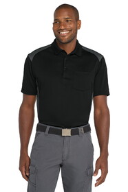 CornerStone CS416 Select Snag-Proof Two Way Colorblock Pocket Polo