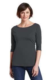 District DM107L Women's Perfect Weight 3/4-Sleeve Tee