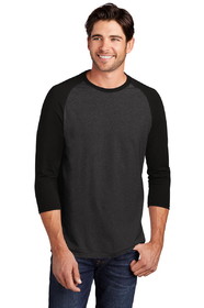 Custom District DM136 Perfect Tri 3/4-Sleeve Raglan