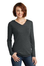 District DM139L Women's Perfect Tri Long Sleeve Hoodie