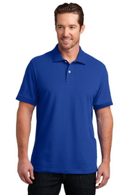 Custom District DM325 Made Mens Stretch Pique Polo