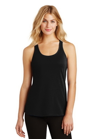 District DM420 Made Ladies 60/40 Gathered Racerback Tank