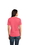 District - Ladies Modal Blend Relaxed V-Neck Tee. DM480.