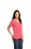 District - Ladies Modal Blend Relaxed V-Neck Tee. DM480.