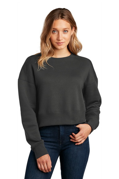 District ® Women's Perfect Weight ® Fleece Cropped Crew - DT1105 Sale,  Reviews. - Opentip