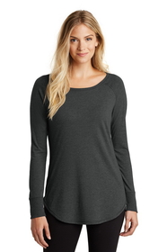 Custom District DT132L Women's Perfect Tri Long Sleeve Tunic Tee