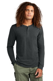 Custom District DT145 Perfect Tri Long Sleeve Henley