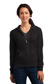 District&#174; Women's Fitted Jersey Full-Zip Hoodie - DT2100