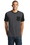 Custom District DT6000SP Young Mens Very Important Tee with Contrast Sleeves and Pocket
