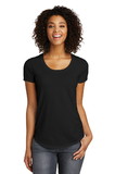 District® Women's Fitted Very Important Tee® Scoop Neck - DT6401