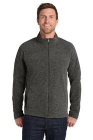 Port Authority F235 Heather Microfleece Full-Zip Jacket