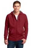 Hanes HN280 Nano Full-Zip Hooded Sweatshirt