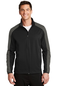 Custom Port Authority J718 Active Colorblock Soft Shell Jacket