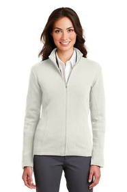 Port Authority L221 Ladies Flatback Rib Full-Zip Jacket