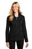 Port Authority ® Ladies Grid Fleece Jacket - L239