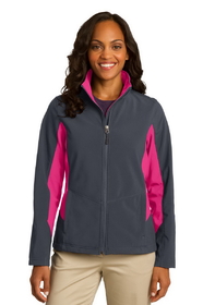 Port Authority L318 Ladies Core Colorblock Soft Shell Jacket