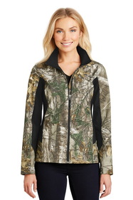 Port Authority L318C Ladies Camouflage Colorblock Soft Shell